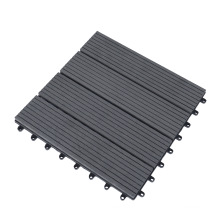 Wholesale Outdoor Deck Tile Easy Installation WPC Interlocking Flooring Tiles